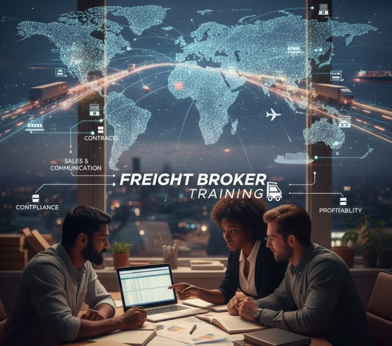 Freight broker training banner image